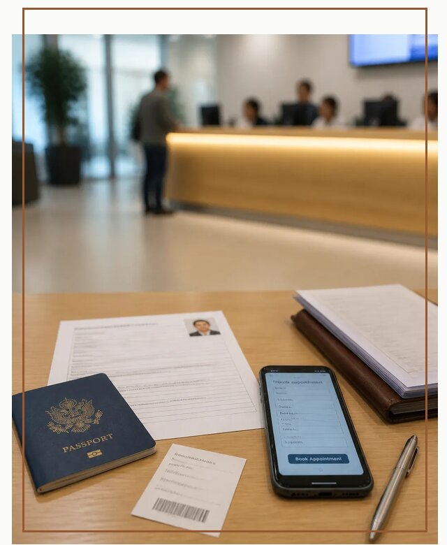 Запись в визовый центр в Красноярске для подачи документов