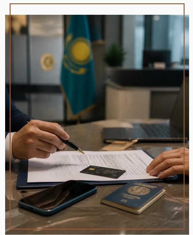 Открытие счета и банковской карты в Казахстане в Красноярске