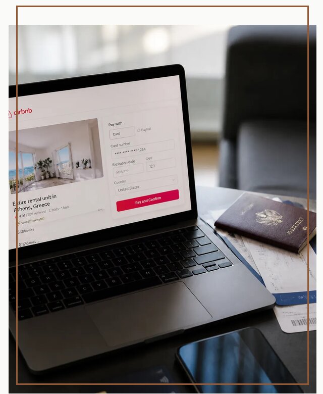 Оплата бронирования Airbnb онлайн для проживания в Красноярске
